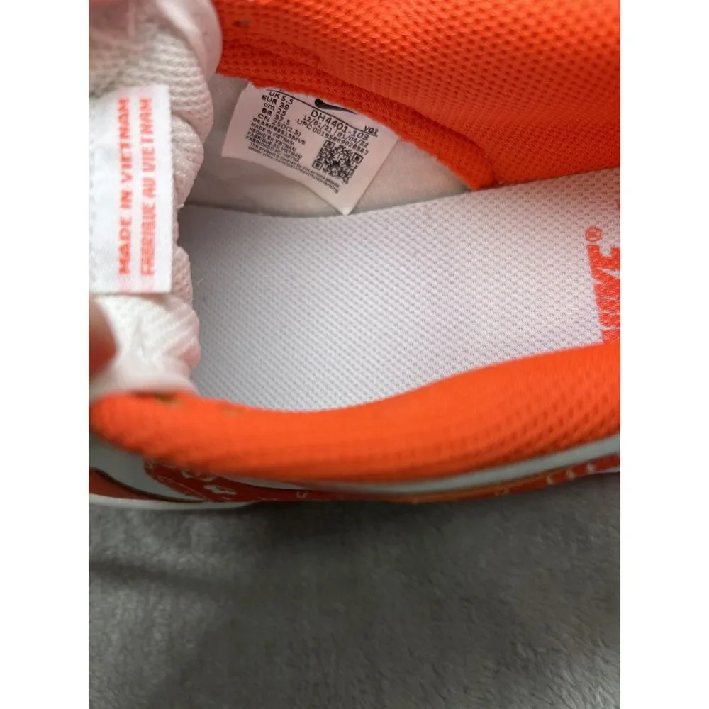 Nike Dunk Low Orange Paisley Color Block Sneakers Size 8W Retro Basketball 80s - Picture 6 of 11